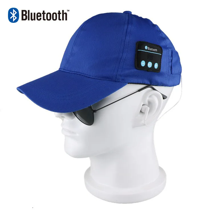 Bluetooth cap 3 Bluetooth Крышка, HD стерео Bluetooth 4,2 Беспроводная шапка с bluetooth-наушниками Беспроводная бейсболка музыкальная Кепка Встроенный микрофон - Цвет: Bluetooth cap 3