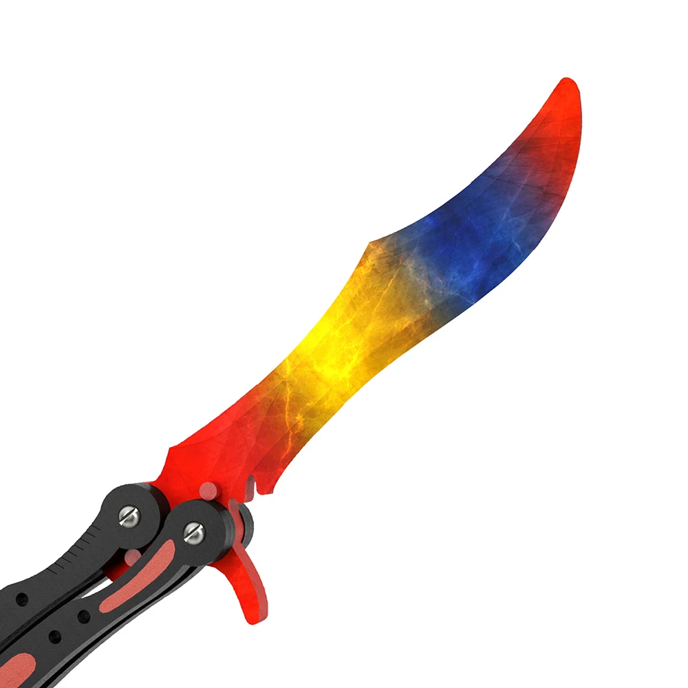Деревянный нож бабочка VozWooden CS GO складной |