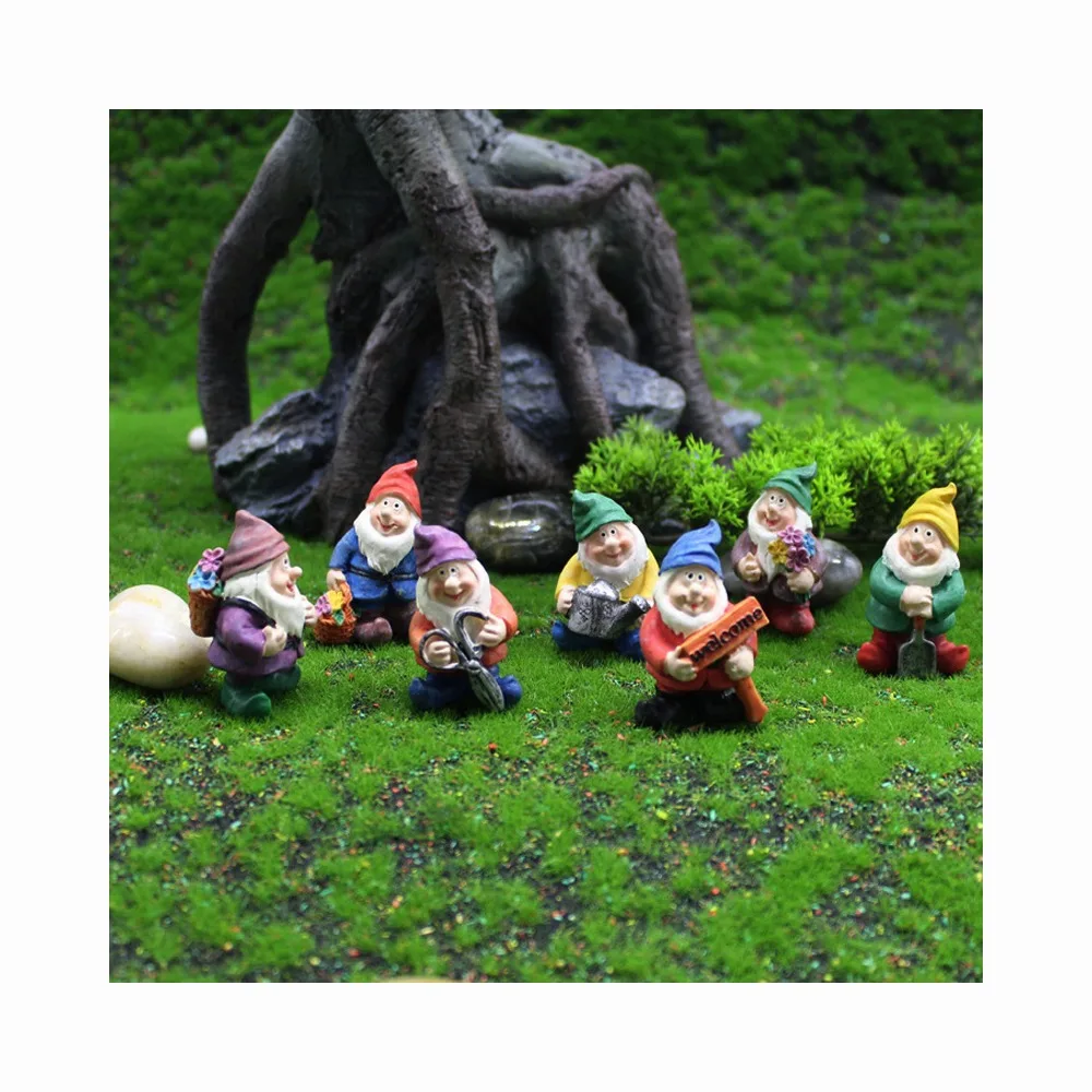 

Hot Sale Drunk Elves Micro Landscape Hand-painted Handcrafted Fairy Garden Dwarf Figurines Funny Peeing Elf Home Decor Ornament