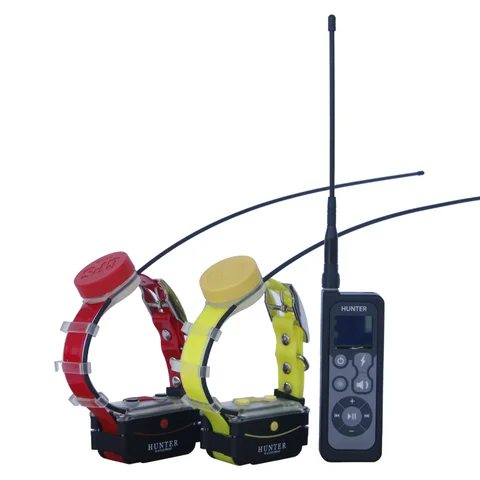 Новый водонепроницаемый GPS 25002 PRO трекер для собак с двумя ошейниками для охоты