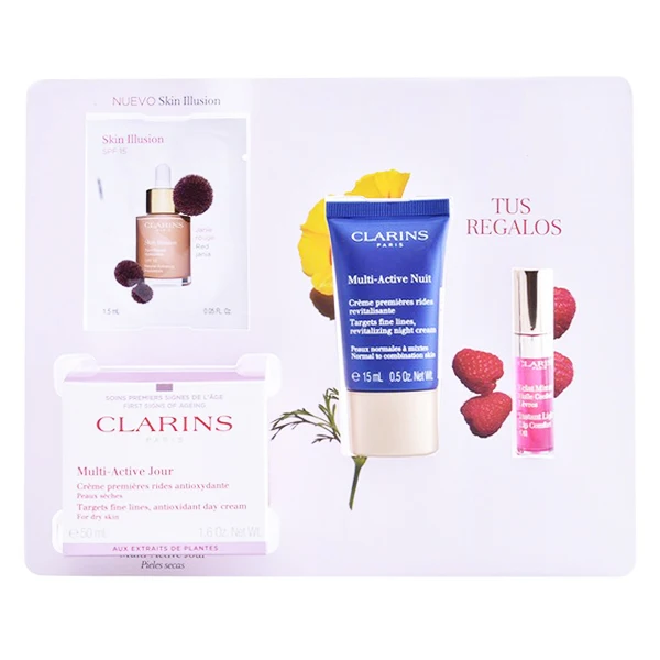 Набор женской косметики для активного отдыха Jour Clarins (4 шт.)|Наборы макияжа| |