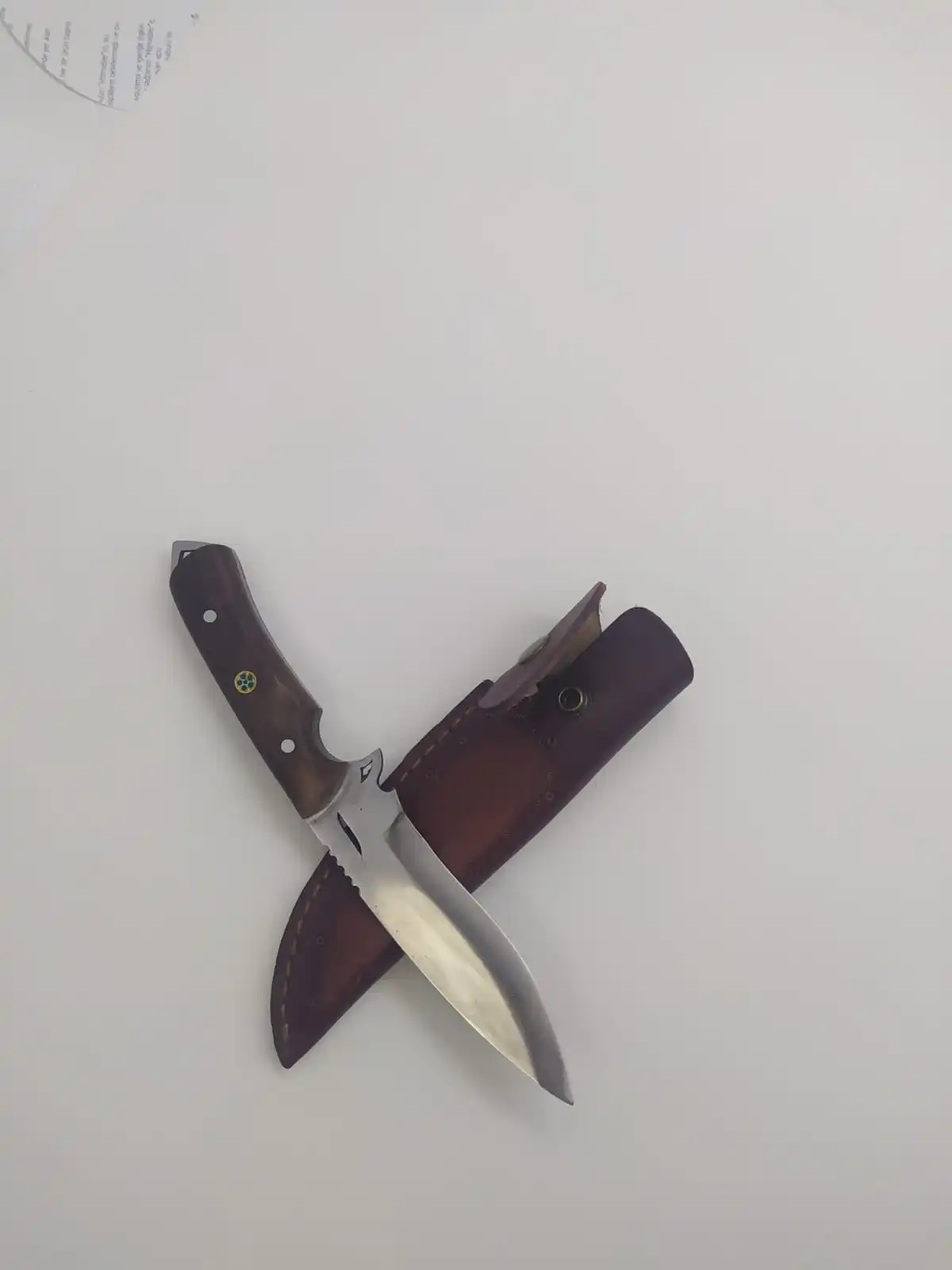 

BC06 Bushcraft handmade hunting knife, full tang blade,extremely sharp blade,knife with leather sheath,custom knives,cutter tool