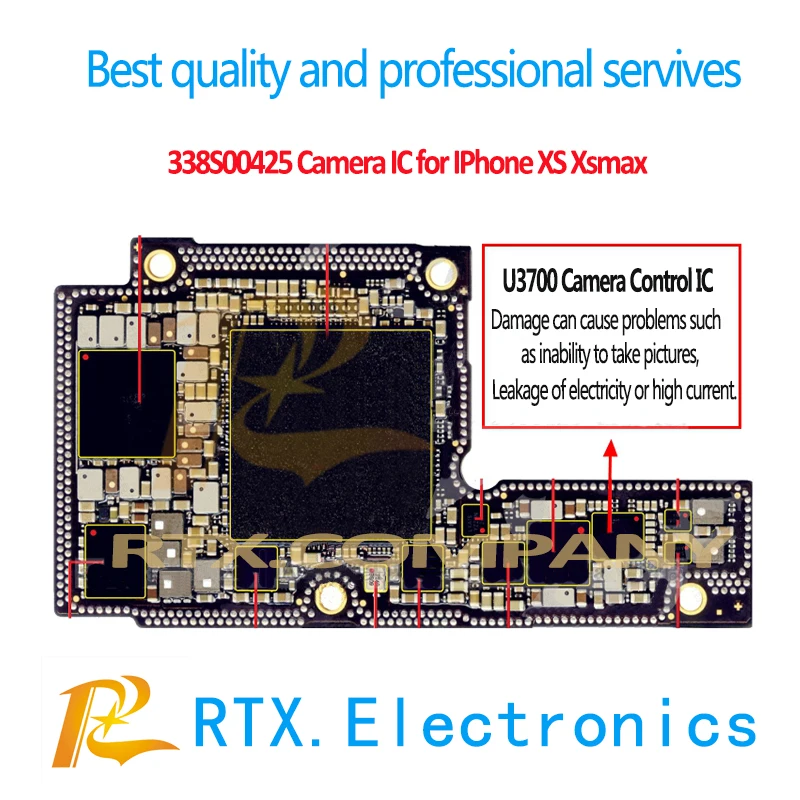 IC большой мощности для iphone 8 8Plus X U2700 PM PMU основной источник питания 338S00309 B0 338S00341 B1