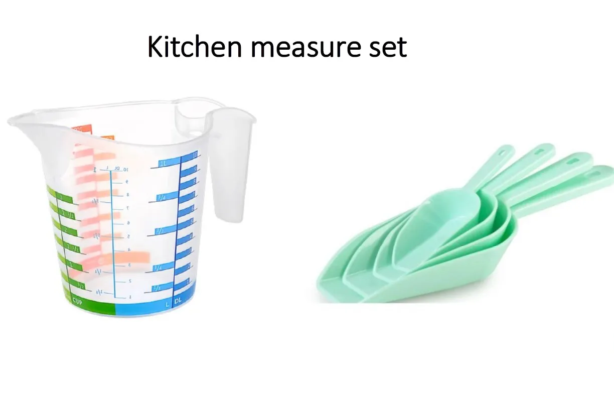 

5 шт. кухонные измерительные инструменты, мерный стакан, лопатка для измерения, пластиковая практичная кухонная утварь, измерительные ложки