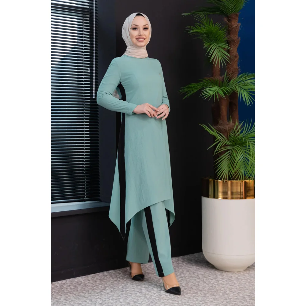 Tunic Pants Suit Trend Fashion Fast Delivery abaya muslim dress women kaftan open abaya long dress african dresses for women aba