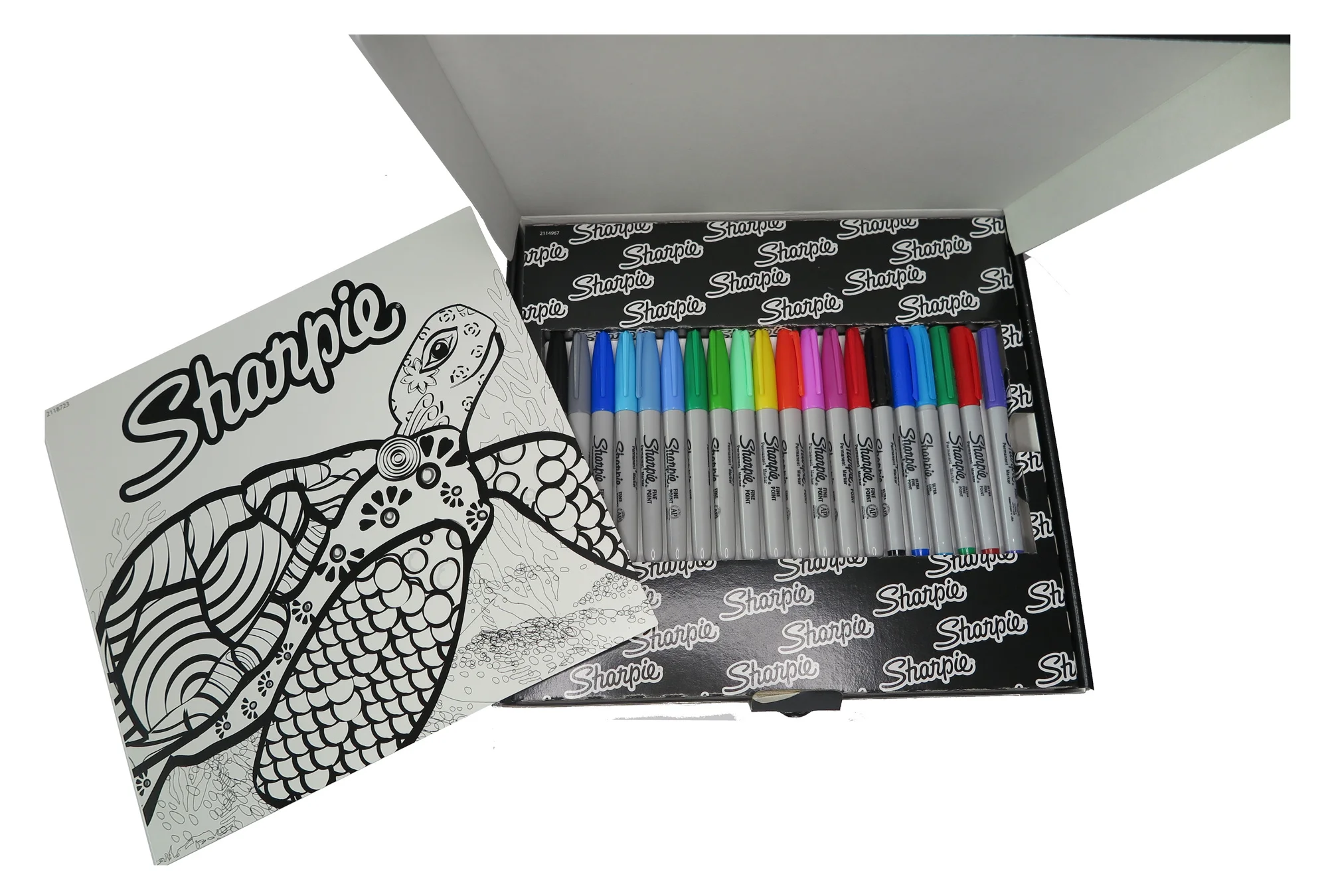 Набор маркеров перманентных Paper Mate Fine 2115767 Sharpie пулевидный пиш. наконечник 0.9мм