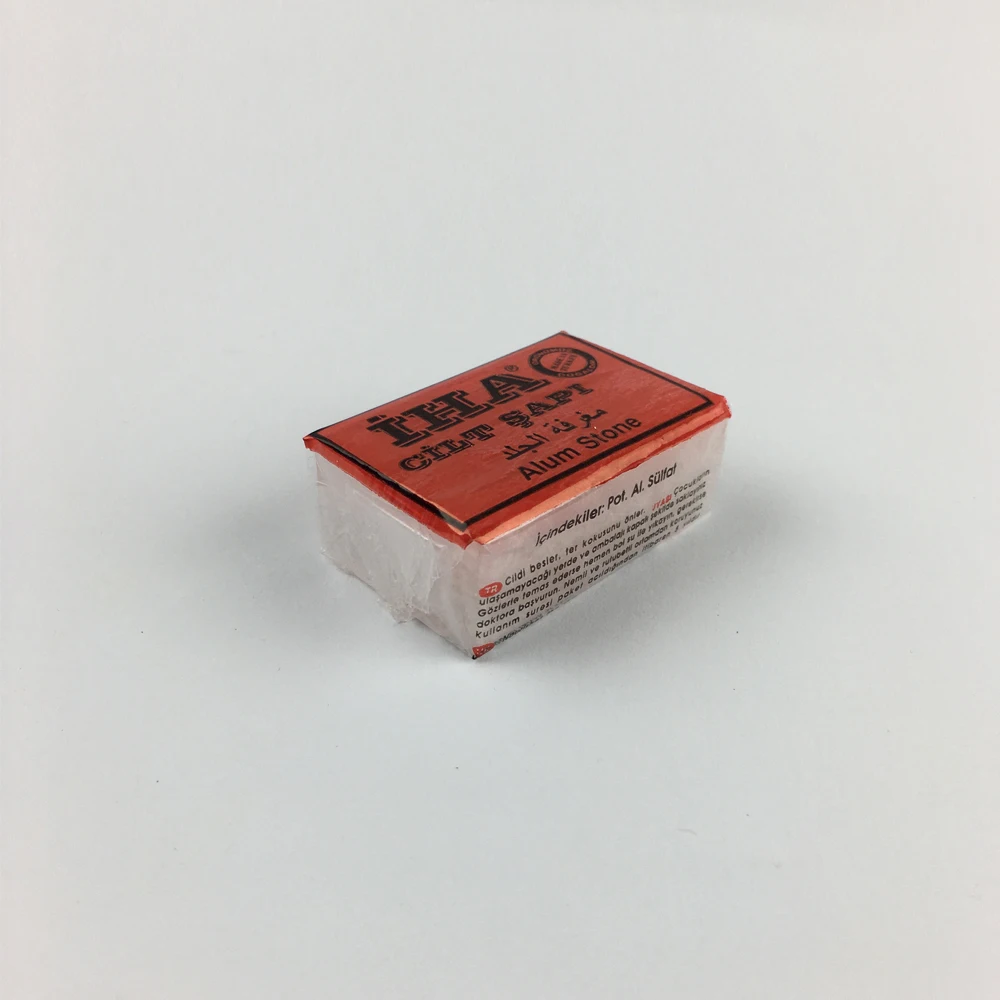 Натуральный алевый блок после бритья калий. Прекратите кровотечение! Плотно