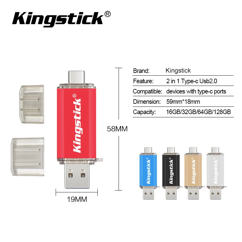 Флэш накопитель USB Type C 2 0 флэш 512 ГБ 256 128 Гб 64 32 16 для устройств C|USB флэш-накопители| |
