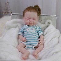 reborn doll 39cm 1 75kg 100 silicone una reborn doll realistic baby toy for childrens baby toys kid gifts bonecas reborn 017