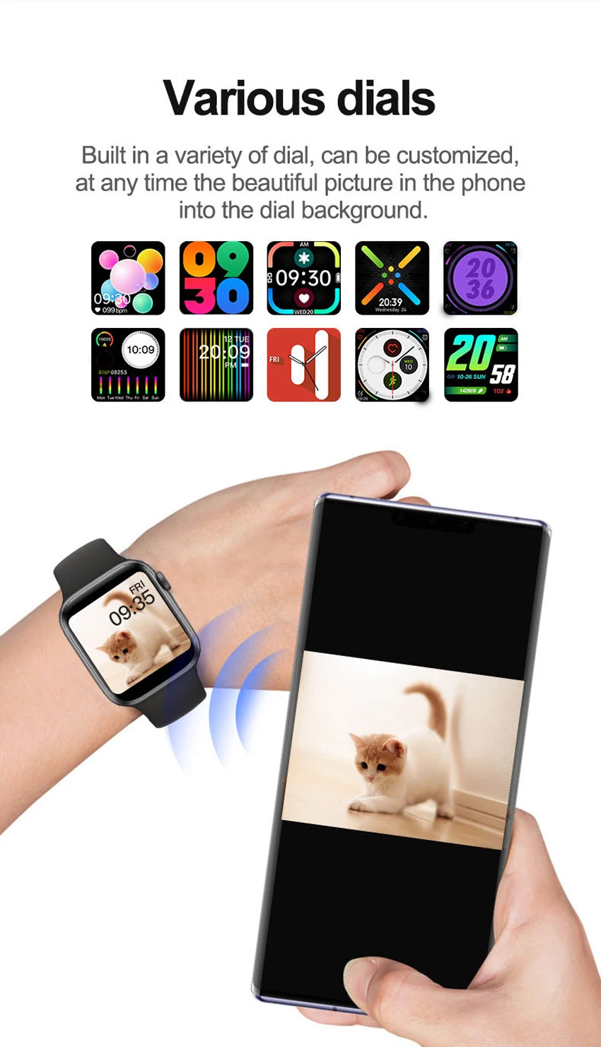 U78 Plus Smart Watch Bluetooth Phone Call Smartwatch |