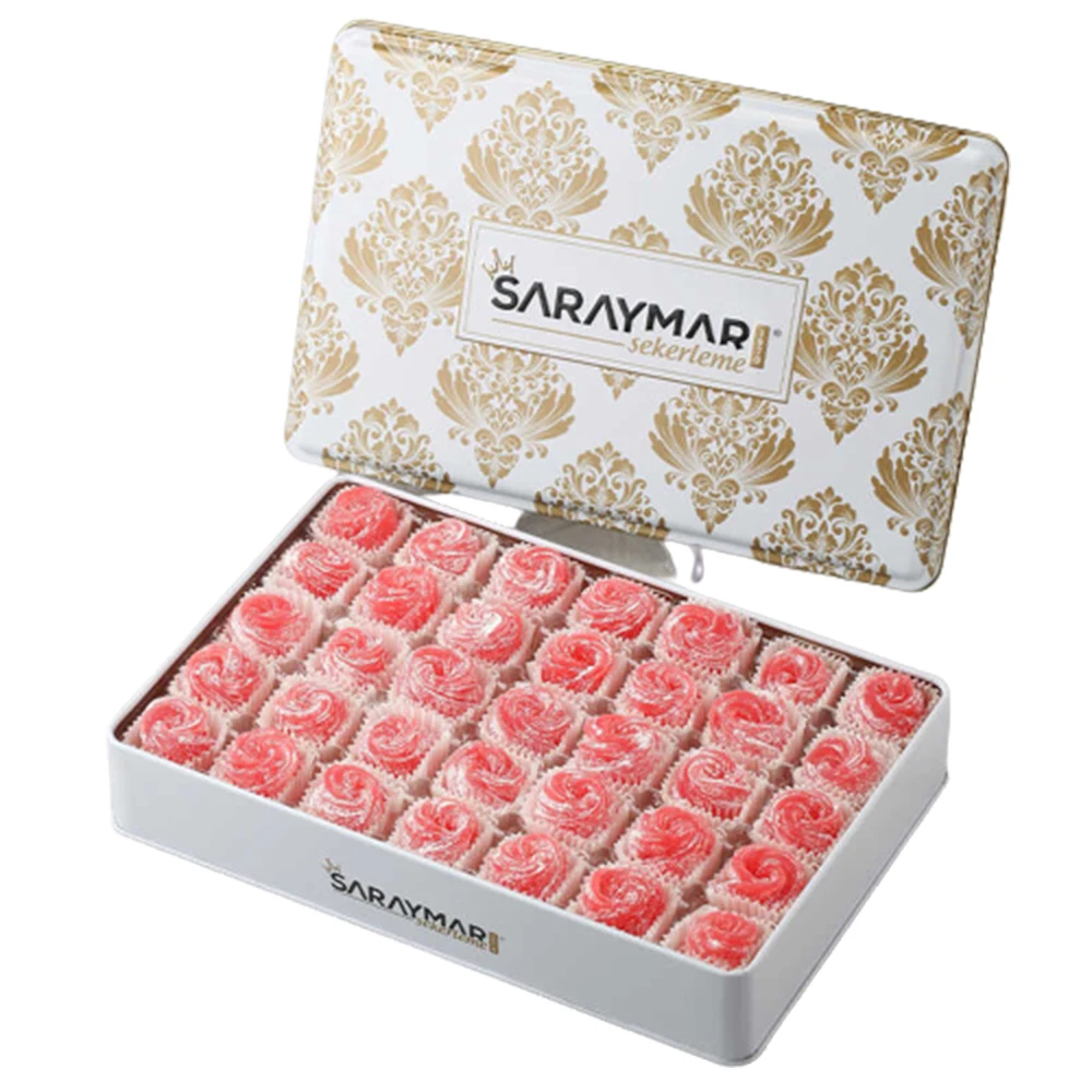 

Red Special Rose Turkish Delight 1 kg - 35 ons