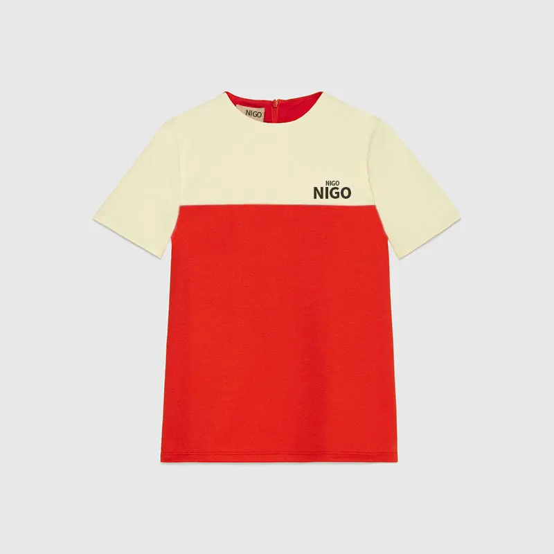 

Платье-Джерси с надписью для девушек NIGO # nigo32156