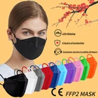 Ffp2 mascarillas маска для лица 95 kn маски fpp2 одобренная маска kn95 закрывает черные маски fpp2 защитная маска для лица s Mouth Mascarillas