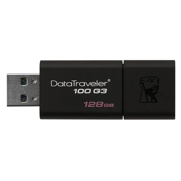 USB флешка Kingston DT100G3 128 Гб черный | Компьютеры и офис