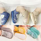 Обувь для новорожденных, носки для девочек, обувь, подходящие для новорожденных, носки, мягкие крошки, подошвы, лиса, кролик, тапочки для малышей