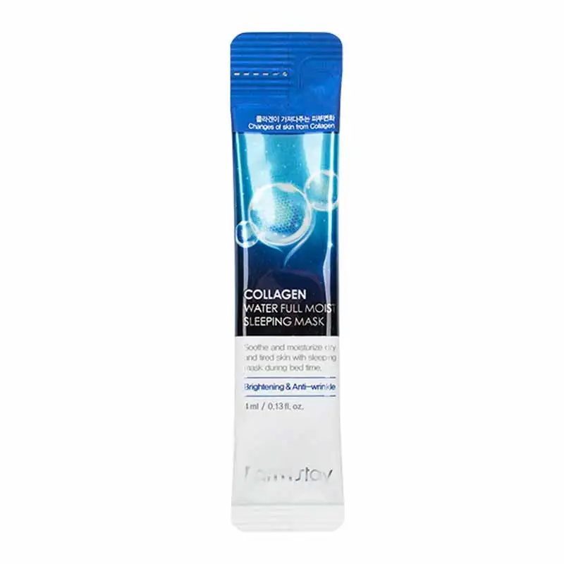 Увлажняющая ночная маска с коллагеном FARMSTAY COLLAGEN WATER FULL MOIST SLEEPING MASK - Цена: 221