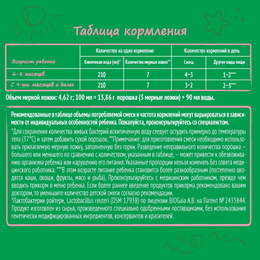 НЕСТОЖЕН 2 сухая молочная смесь 3x350г|Сухое молоко этап| |