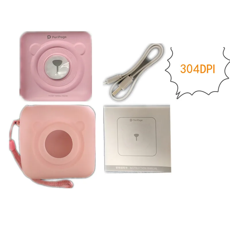 GOOJPRT Peripage 304 точек/дюйм Bluetooth портативный мини-фотопринтер карманная
