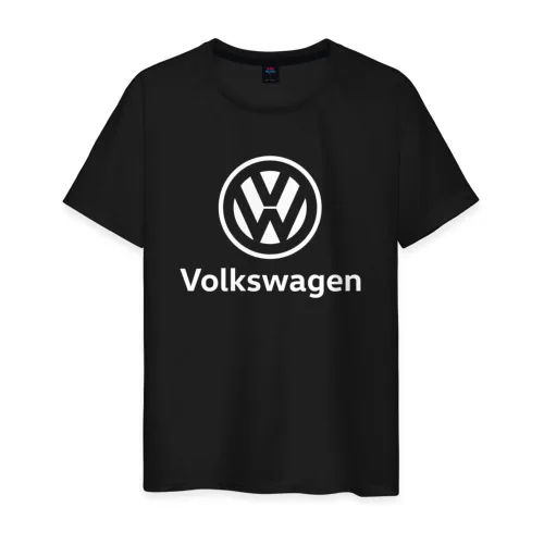 Мужская футболка хлопок VOLKSWAGEN|Мужские футболки| |