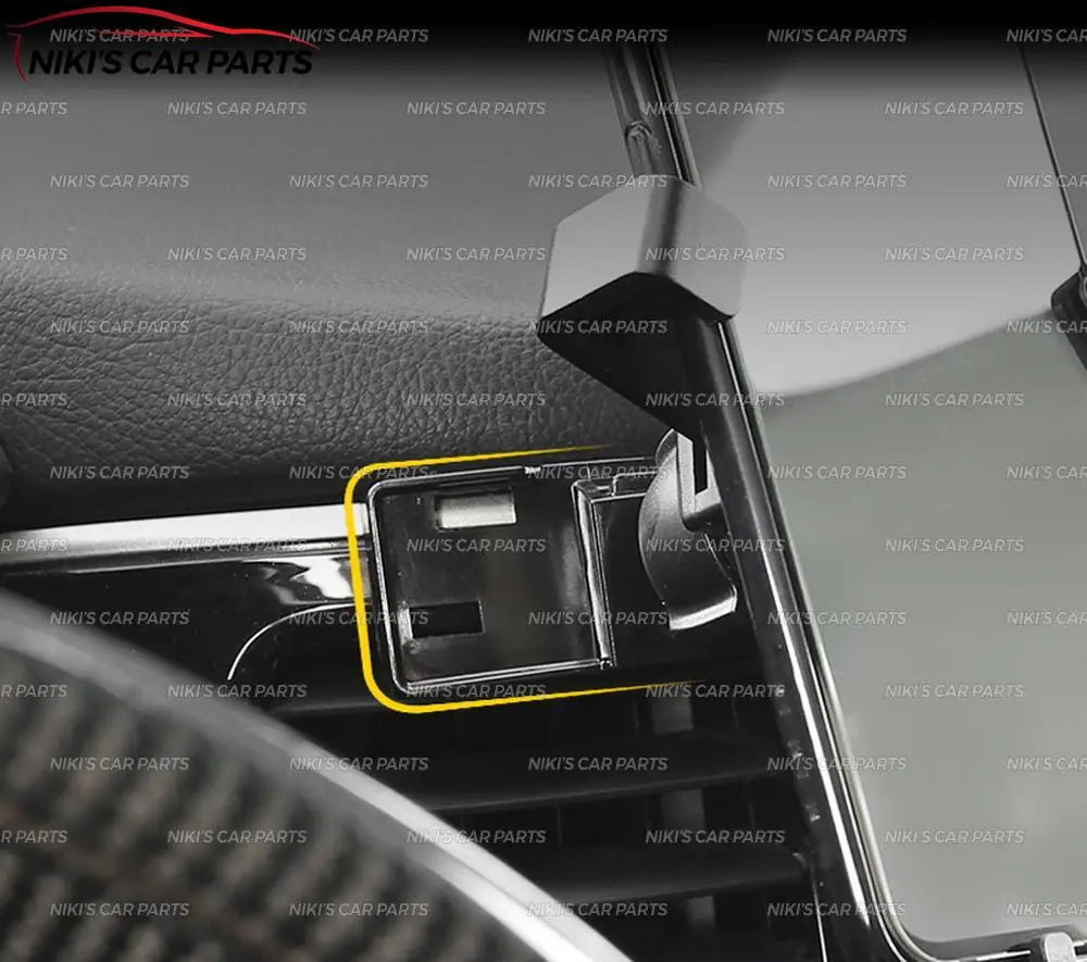 Aluminum car holder case for Mitsubishi Outlander 2013-2019 Alloy 1 set decoration styling accessories interior | Автомобили и