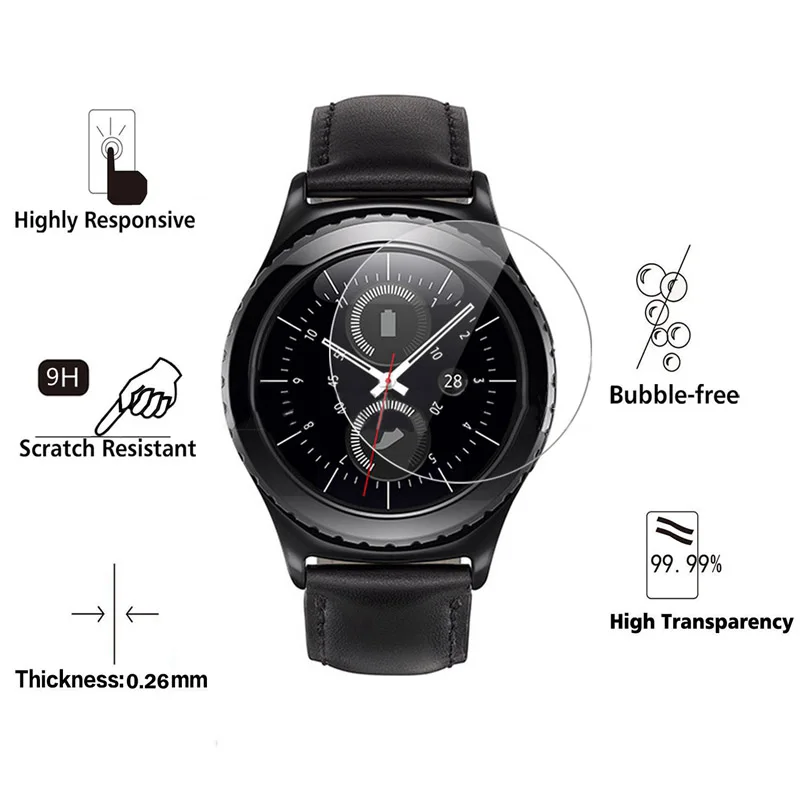 Закаленное стекло для samsung Galaxy gear S3 | Электроника