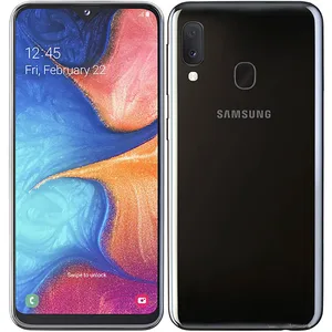 samsung galaxy a20e a202f 5 8 inches dual sim 3gb ram 32gb rom 13 mp camera android smartphone refurbished unlocked cell phone free global shipping