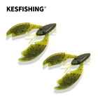 KESFISHING приманки для рыбной ловли, ароматизированные соли Chunk Craw 3 дюйма, 5,4 г, для ползающих рыб, для окуня, щуки, мягкие приманки, искусственная рыба