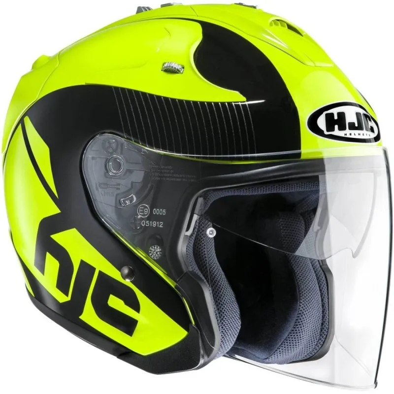 Халл HJC FG JET ACADIA MC4 FLUO T L|Шлемы| |
