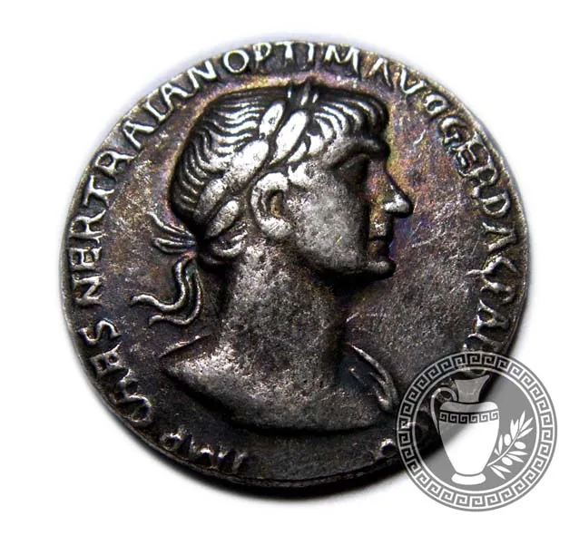 Античная монета PMTR SPQR копия серебряной монеты Древнего Рима арт. 17-2504 |