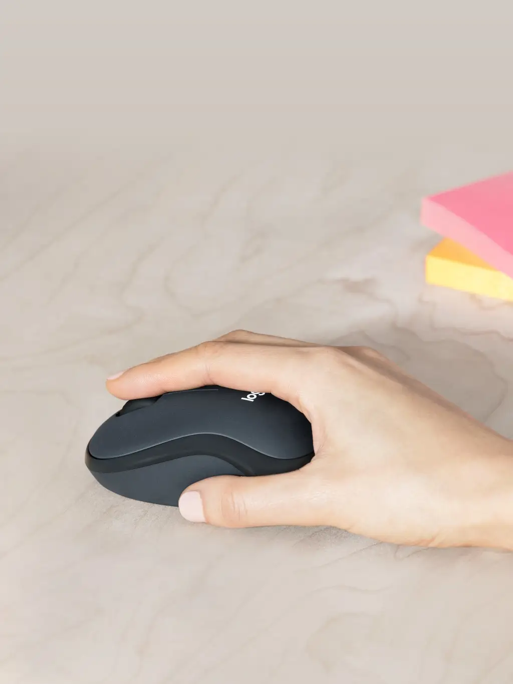 Мышь Logitech M220 Беспроводная Бесшумная 1000 точек/дюйм 3 кнопки 2 4 ГГц диапазон 10 м 18