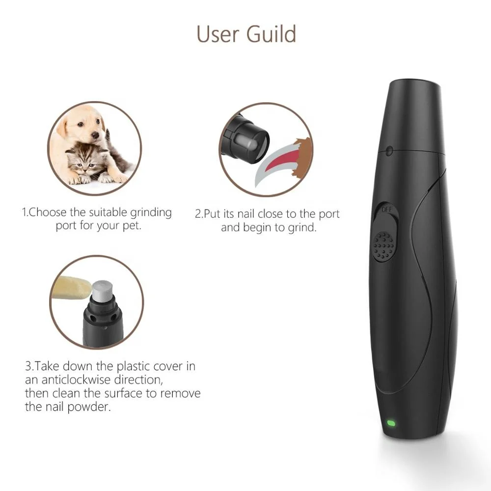 Кусачки для ногтей USB собак шлифовальный станок профессиональный электрический