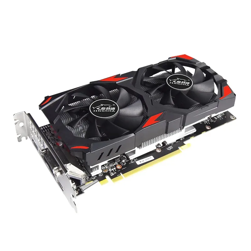 JINGSHA новая видеокарта RX 580 8 Гб GPU 128Bit GDDR5 графические карты для майнинга NVIDIA VGA Geforce