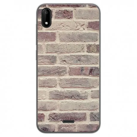Гелевый Чехол из ТПУ для Wiko Y50 Brick design 01| |