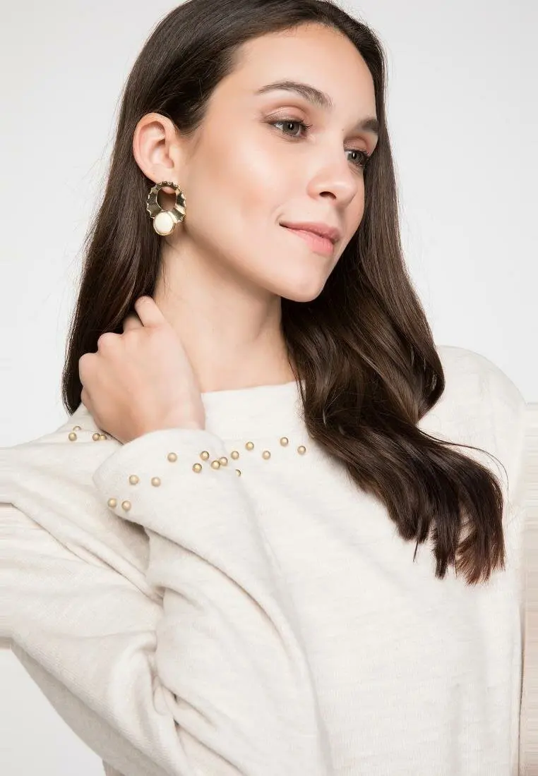 DeFacto женские белые черные осенние вязаные повседневные пуловеры с длинным