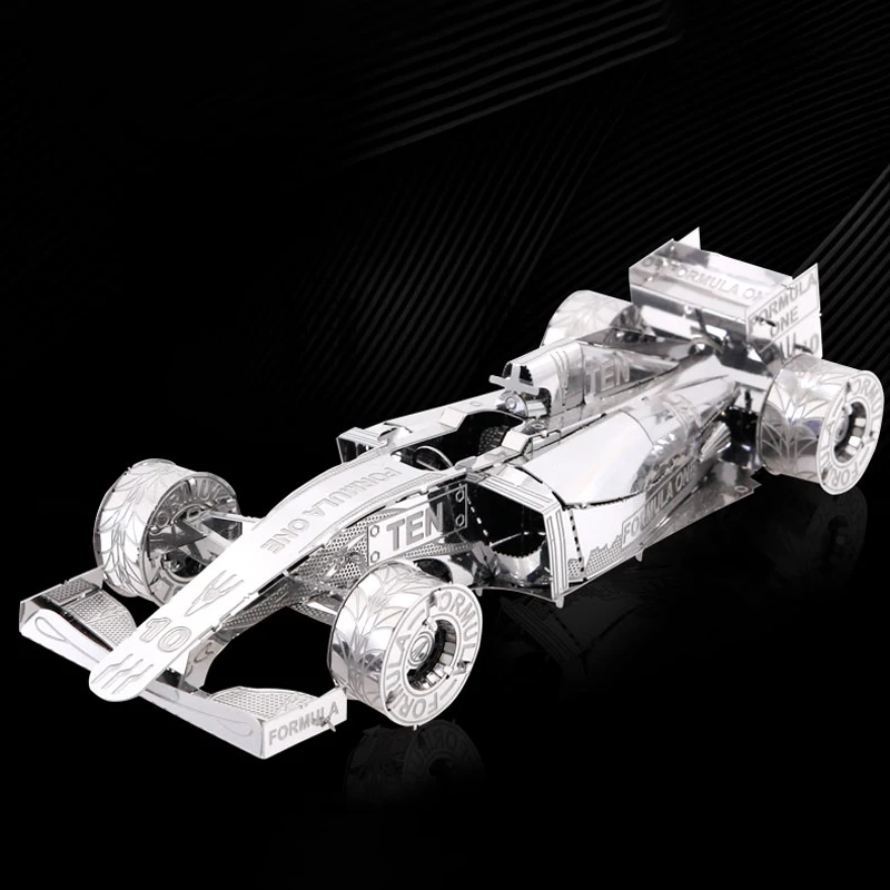 Металлическая Модель Ali-First 3D гоночного автомобиля F101 комплекты для сборки модель