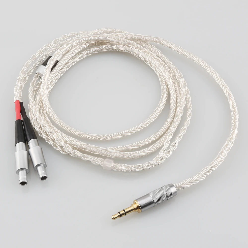 Audiocrast 16 Core OCC посеребренный кабель для наушников Sennheiser HD800 HD800s HD820s HD820 Enigma акустика