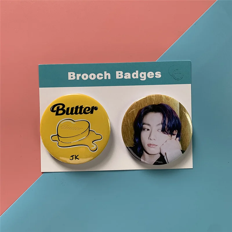 KPOP Bangtan Boys новый альбом брошь с маслом значки JIMIN Jung Kook RM JIN SUGA украшение для одежды