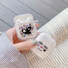 Чехол-накладка для AirPods 2, 1 Pro, силиконовый, для беспроводных Bluetooth-наушников