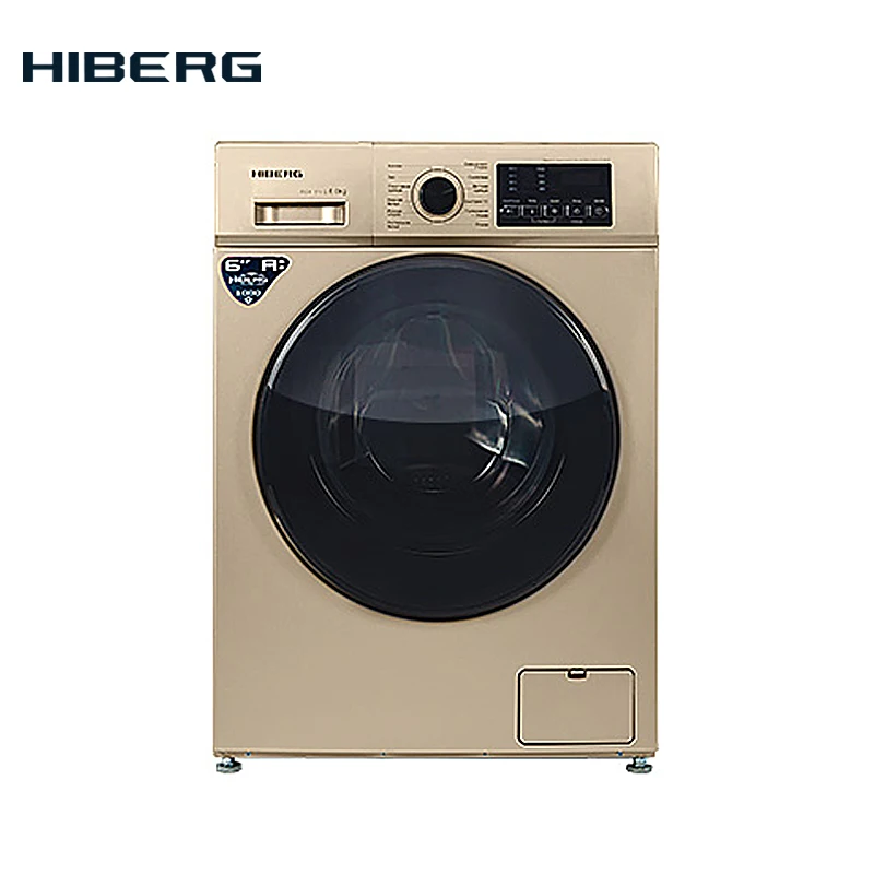 Стиральная машина HIBERG WQ4 610 G 6 кг загрузки 1000 оборотов при отжиме 12 программ стирки