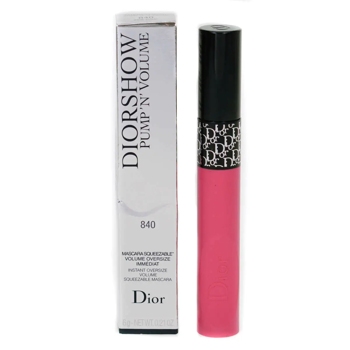 

DShow Pump'N'Volume 840 Pump Pink Mascara Eyes Makeup Eyelashes Make Up Eyebrow Lash Cosmetics Long Extensions Best Volume Lengthening Curling Lifting Dry Thick Eyelashes 4d Mascara Bambi Hooded Smokey Almond Fox Looks