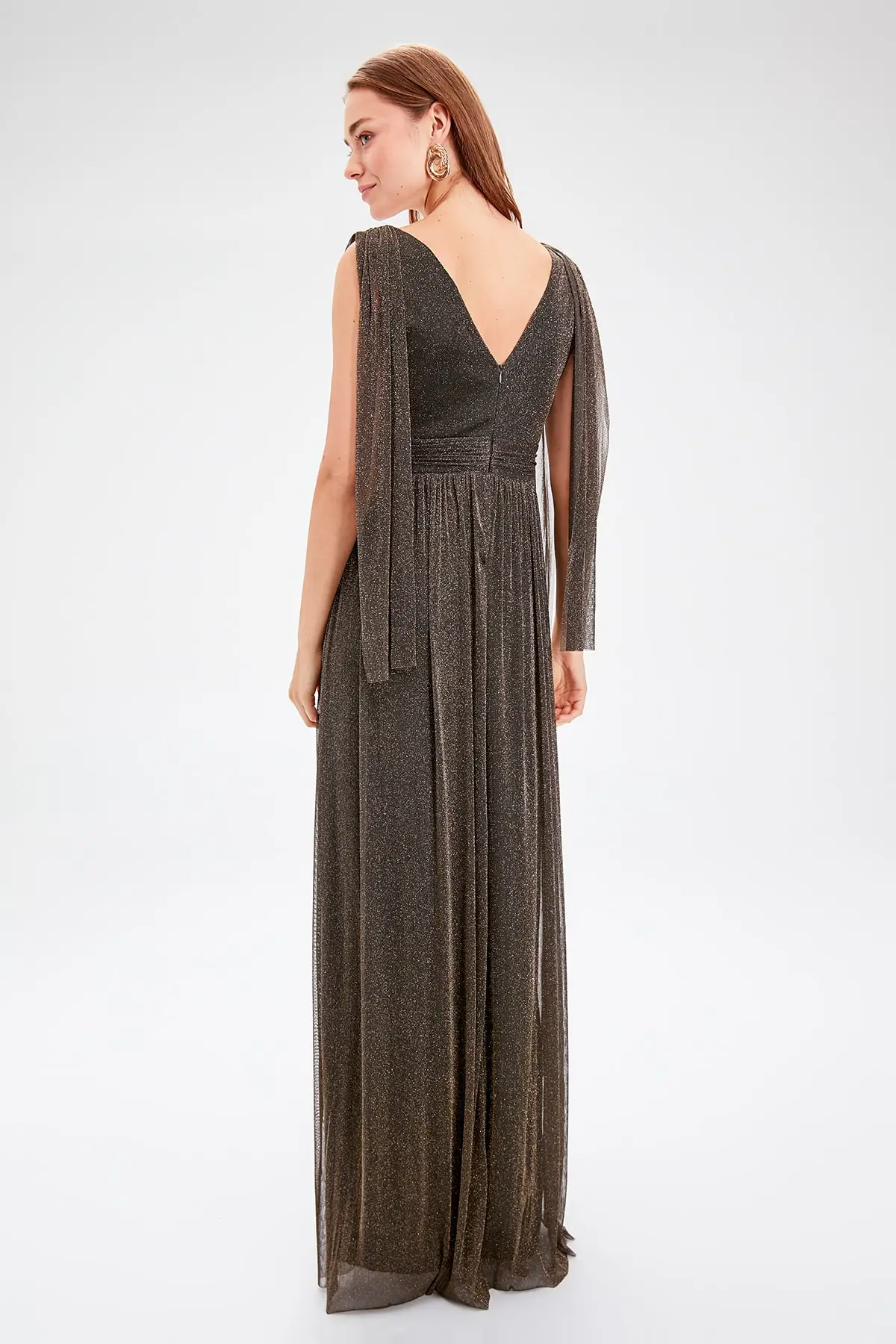 Модное Вечернее платье с бантом TPRSS19FZ0466|Вечерние платья| |