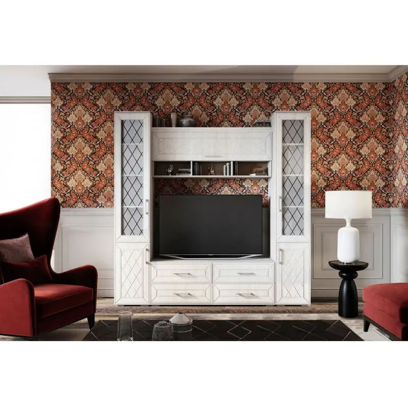 Стенка для гостиной Британика | Мебель