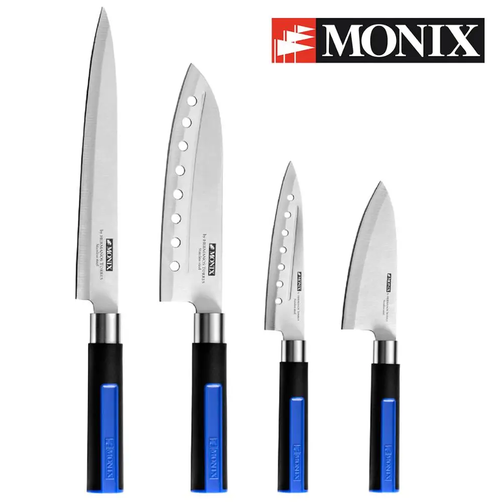 Monix Solid Plus-набор из 4 японских кухонных ножей изготовленных высококачественной