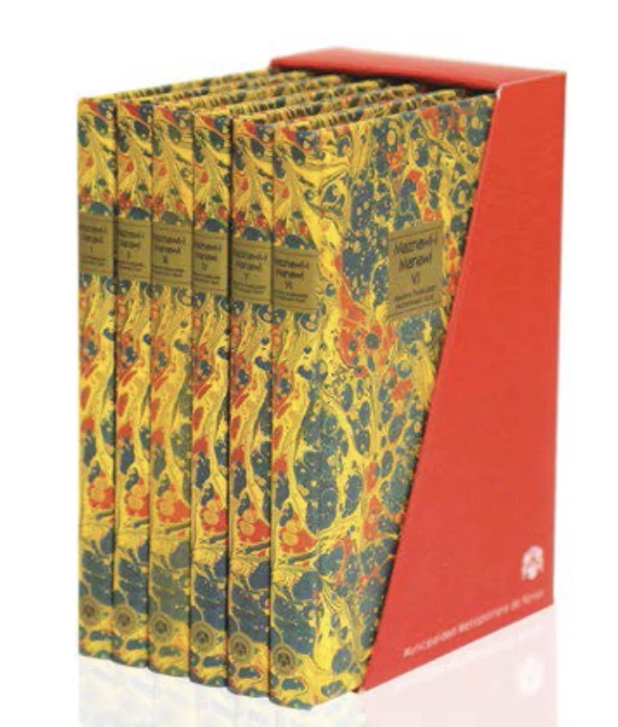 Mathnawi of Jalaluddin Rumi-испанское издание-преобразователь Chister Oxentierna mevлана маскави суфизм исламские книги Турция