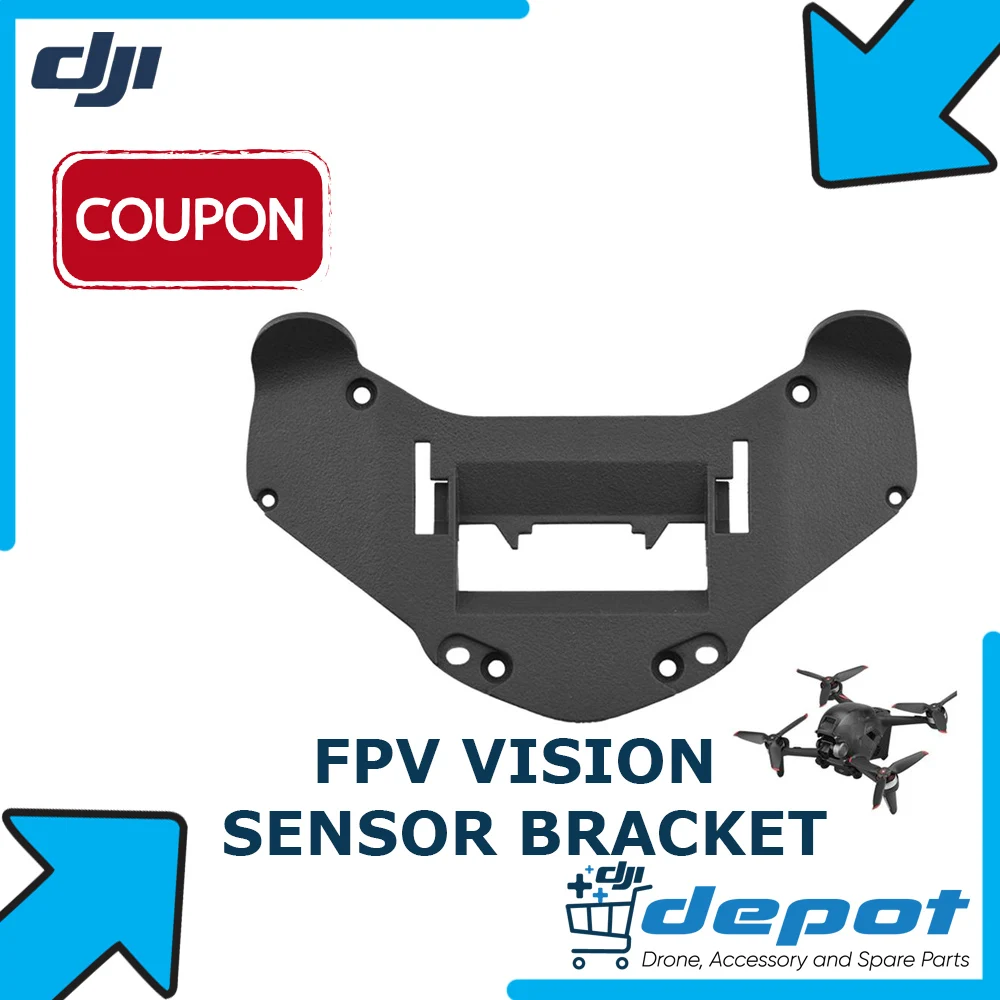 

Держатель датчика видимости DJI FPV, новый, не использованный, оригинальный, оригинальный, запасные части для ремонта DJI, как показано на фото