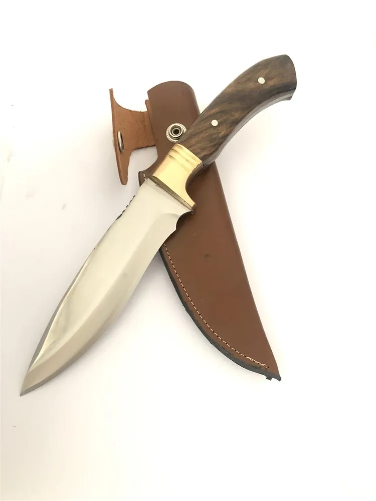 

Тактический охотничий нож Gcn ручной работы, охотничьи инструменты для выживания, высокое качество, острое лезвие, рукоятка из ореха, сталь ...