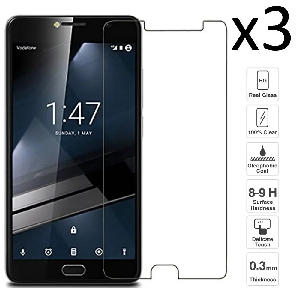 Vodafone Smart Ultra 7 комплект из 3 предметов Защитная пленка для экрана crystal t | Мобильные