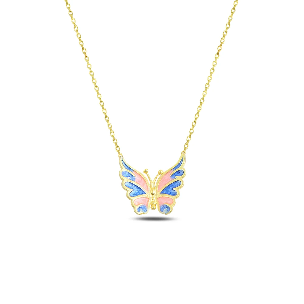 

Silver Butterfly Necklace