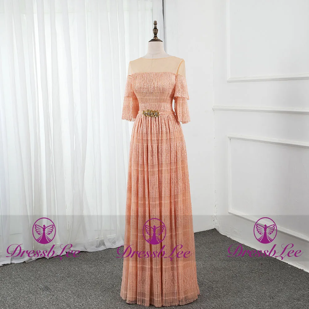 

Кружевное Вечернее Платье DressbLee с маленькой юбкой, 2020 Vestido De Noiva, платье невесты с лямкой через шею и шлейфом