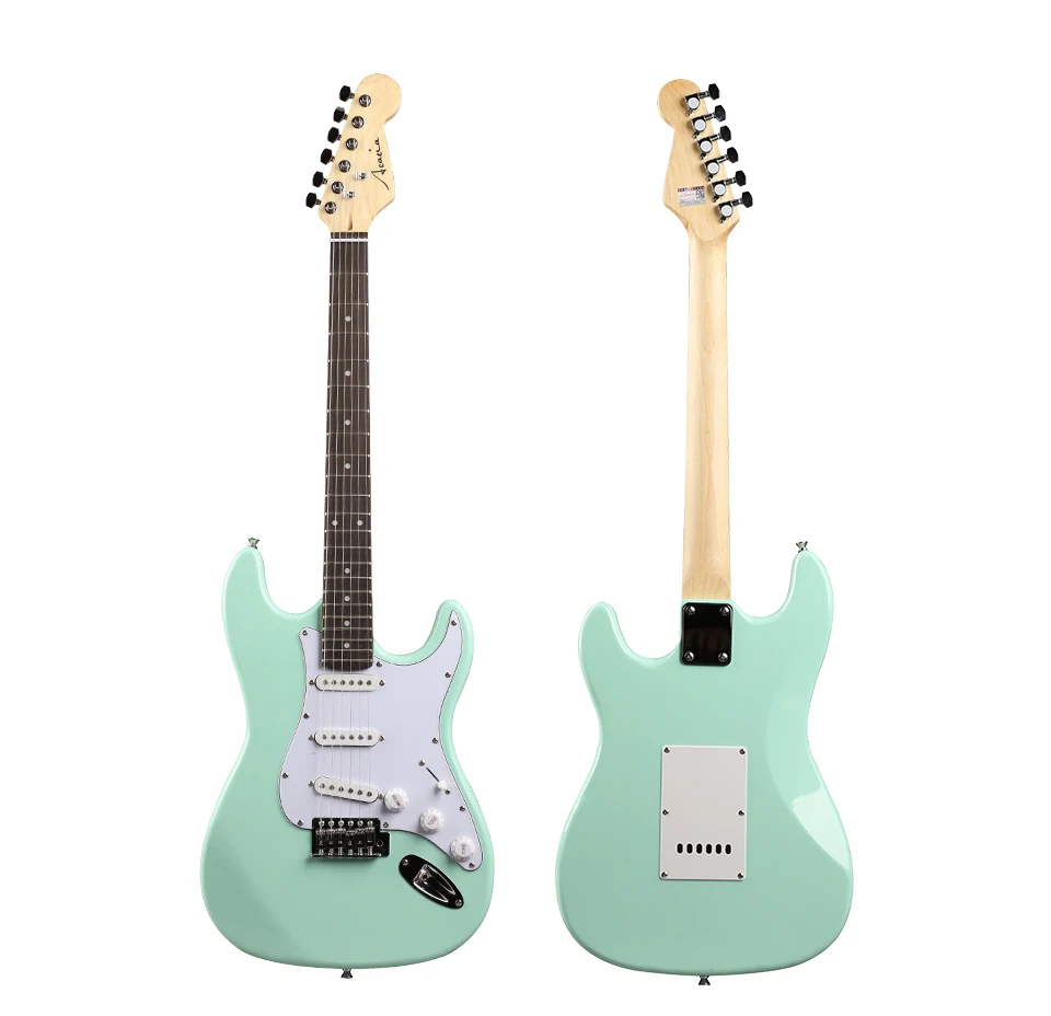 Портативная шпоновая гитара для тренировок на шею электрическая аккорд тренажер